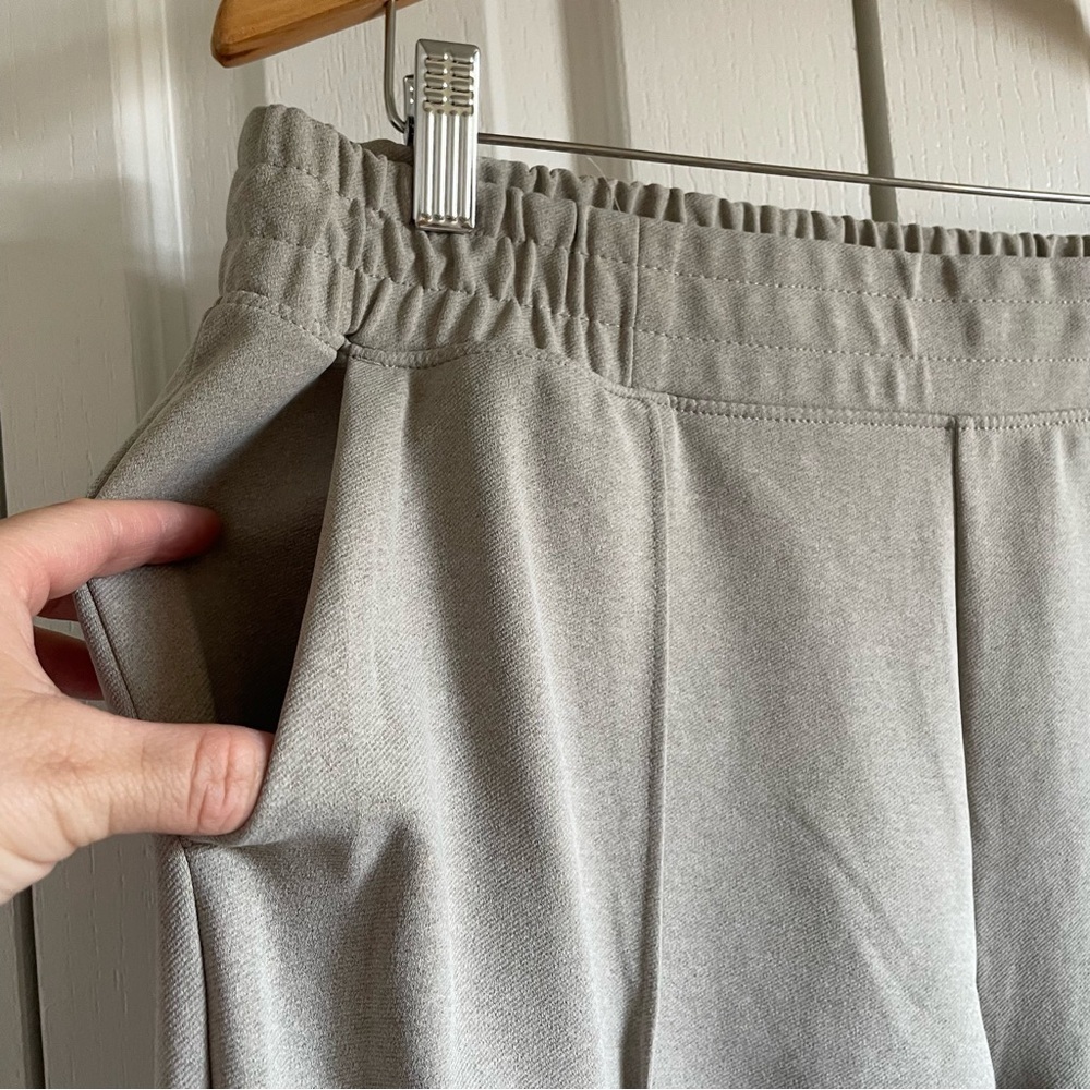 Mondetta Pull on Pintuck Pants Women’s XL Beige Straight Comfort Casual Lounge - Picture 6 of 15